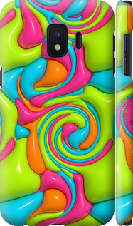 3D пластиковий матовий чехол Y2K Jelly Dream для Samsung Galaxy J2 Core - 6780m-1565 изображение 