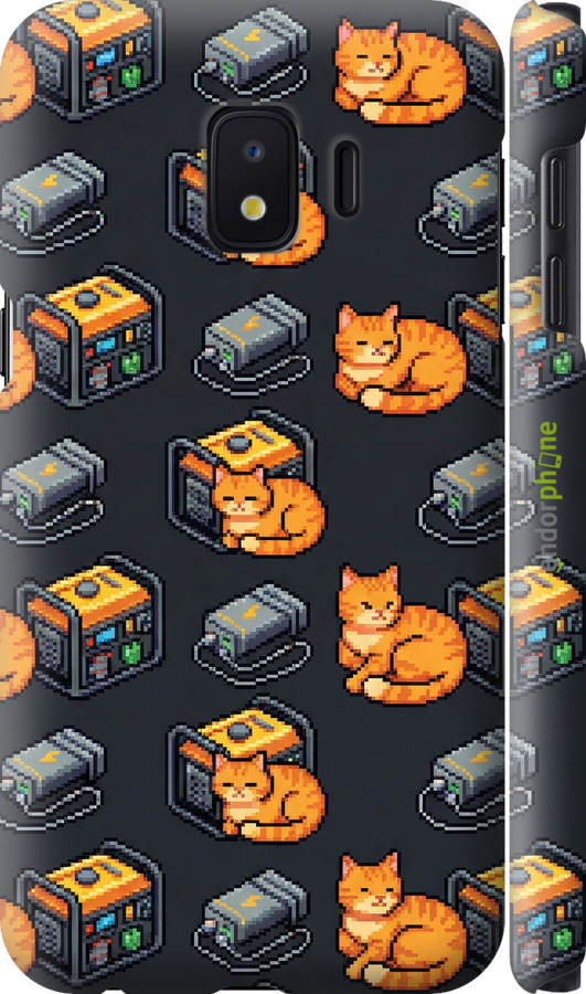3D пластиковый матовый чехол Autonomous Zone для Samsung Galaxy J2 Core - 6771m-1565 изображение 