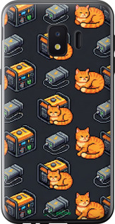 Силиконовый чехол Autonomous Zone для Samsung Galaxy J2 Core - 6771u-1565 изображение 