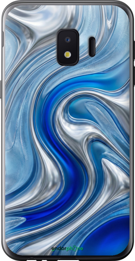 Силиконовый чехол Liquid Chrome для Samsung Galaxy J2 Core - 6781u-1565 изображение 