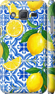 3D пластиковый глянцевый чехол Grocery Girl Italian Summer для Samsung Galaxy J2 J200H - 6766c-190 изображение 