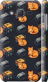 3D пластиковий матовий чехол Autonomous Zone для Samsung Galaxy J2 J200H - 6771m-190 изображение 