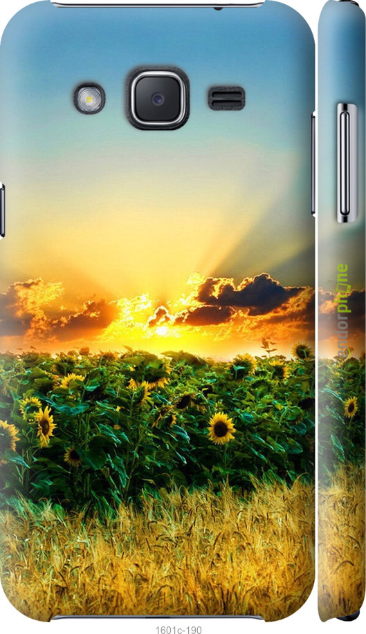 

3D пластиковий матовий чохол "Україна" для Samsung Galaxy J2 J200H