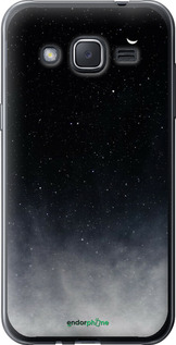 Силиконовый чехол Сині хмари, Синій місяць для Samsung Galaxy J2 J200H - 6396u-190 изображение 