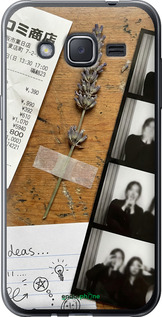 Силіконовий чехол Aesthetic Scrapbook Collage для Samsung Galaxy J2 J200H - 6773u-190 изображение 