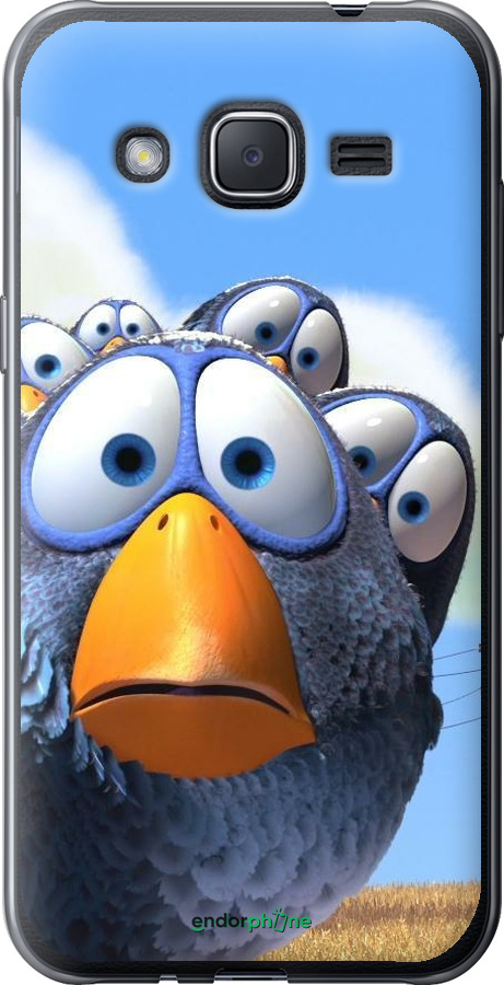 Силиконовый чехол Angry Birds для Samsung Galaxy J2 J200H - 6008u-190 изображение 