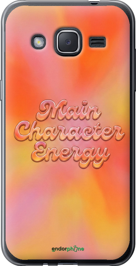 Силиконовый чехол Aura Gradient Main Character Energy Aesthetic Y2K для Samsung Galaxy J2 J200H - 6783u-190 изображение 