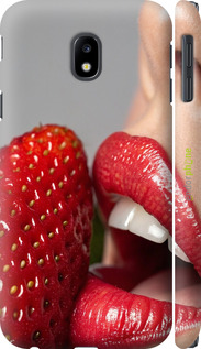 3D пластиковий глянцевий чехол Насолода для Samsung Galaxy J3 (2017) - 6701c-650 изображение 