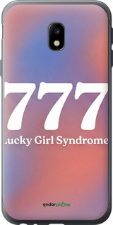 2D пластиковый чехол 'Aesthetic Aura Gradient 777 Lucky Energy' для Samsung Galaxy J3 (2017) изображение 6