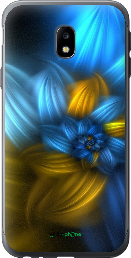 

2D пластиковий чохол "Візерунок 46" для Samsung Galaxy J3 (2017), Синій