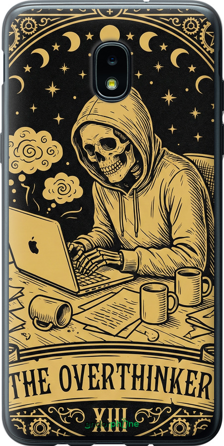 Силіконовий чехол The Overthinker для Samsung Galaxy J3 2018 - 6774u-1501 изображение 