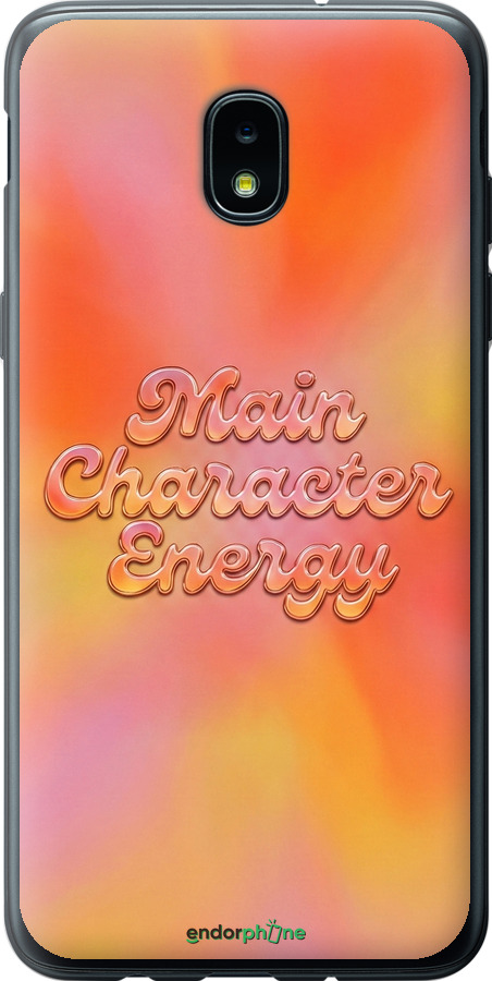 Силіконовий чехол Aura Gradient Main Character Energy Aesthetic Y2K для Samsung Galaxy J3 2018 - 6783u-1501 изображение 
