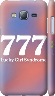 3D пластиковый матовый чехол 'Aesthetic Aura Gradient 777 Lucky Energy' для Samsung Galaxy J3 Duos (2016) J320H изображение 7