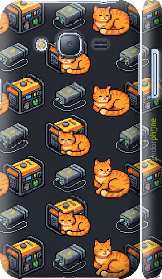 3D пластиковый матовый чехол Autonomous Zone для Samsung Galaxy J3 Duos (2016) J320H - 6771m-265 изображение 