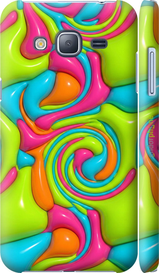 3D пластиковий матовий чехол Y2K Jelly Dream для Samsung Galaxy J3 Duos (2016) J320H - 6780m-265 изображение 