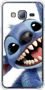 Силіконовий протиударний с посиленими кутами чехол Стіч для Samsung Galaxy J3 Duos (2016) J320H - 6684sp-265 изображение 