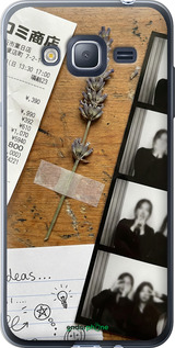 2D пластиковый чехол Aesthetic Scrapbook Collage для Samsung Galaxy J3 Duos (2016) J320H - 6773t-265 изображение 