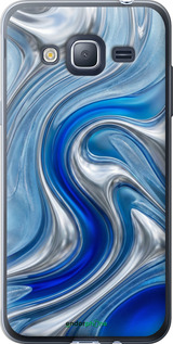2D пластиковий чехол Liquid Chrome для Samsung Galaxy J3 Duos (2016) J320H - 6781t-265 изображение 