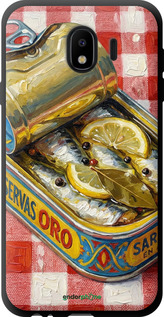 TPU чехол Vintage Sardine Tin Phone для Samsung Galaxy J4 2018 - 6772b-1487 изображение 