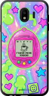 TPU чехол Y2K Aesthetic Retro Pet: Годуй мене кавою для Samsung Galaxy J4 2018 - 6784b-1487 изображение 