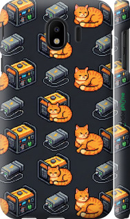 3D пластиковый матовый чехол 'Autonomous Zone' для Samsung Galaxy J4 2018 изображение 5