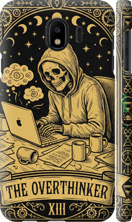 3D пластиковий матовий чохол 'The Overthinker' для Samsung Galaxy J4 2018 зображення 1