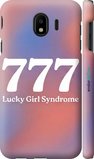 3D пластиковый матовый чехол 'Aesthetic Aura Gradient 777 Lucky Energy' для Samsung Galaxy J4 2018 изображение 17