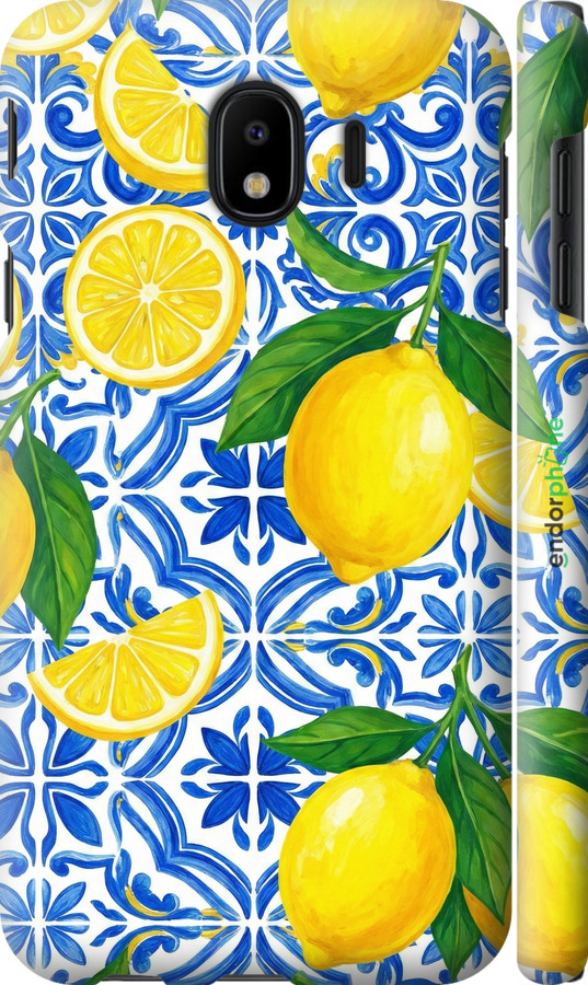 3D пластиковый матовый чехол Grocery Girl Italian Summer для Samsung Galaxy J4 2018 - 6766m-1487 изображение 