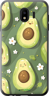 Силіконовий чехол Авокадо для Samsung Galaxy J4 2018 - 6380u-1487 изображение 