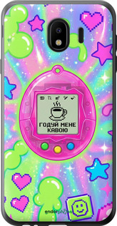 Силіконовий чехол Y2K Aesthetic Retro Pet: Годуй мене кавою для Samsung Galaxy J4 2018 - 6784u-1487 изображение 