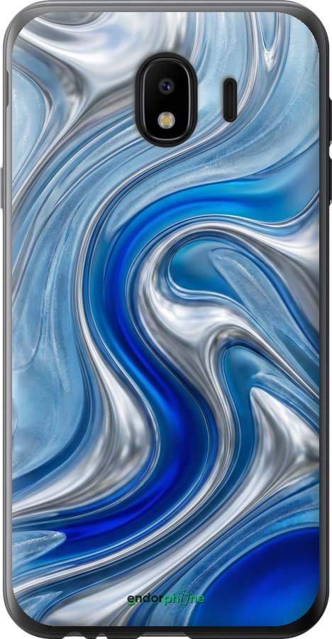 Силіконовий чехол Liquid Chrome для Samsung Galaxy J4 2018 - 6781u-1487 изображение 