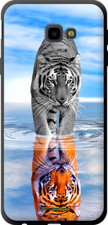 TPU чехол Тигр для Samsung Galaxy J4 Plus 2018 - 6016b-1594 изображение 