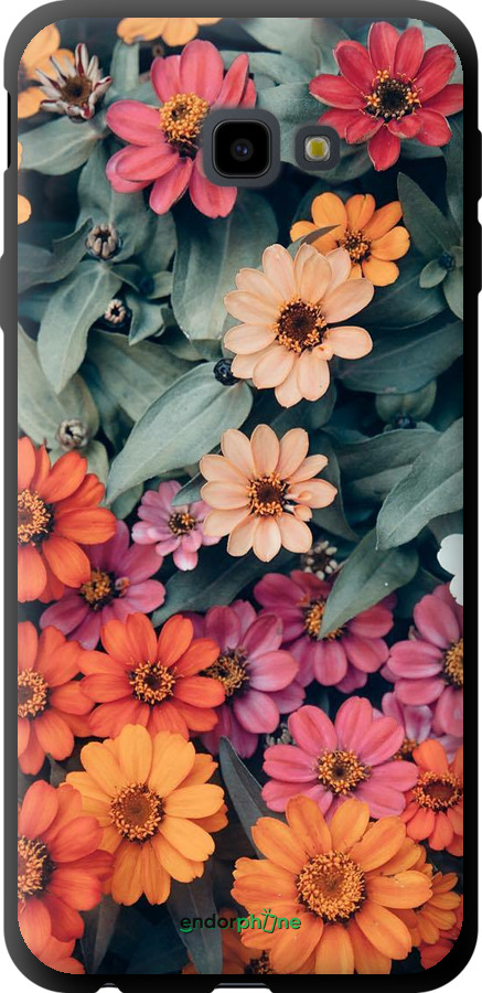 TPU чехол Beauty flowers для Samsung Galaxy J4 Plus 2018 - 4050b-1594 изображение 