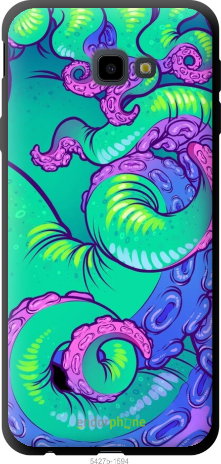 TPU чехол № 5427 для Samsung Galaxy J4 Plus 2018 - 5427b-1594 изображение 