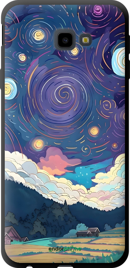 TPU чехол Креативний арт для Samsung Galaxy J4 Plus 2018 - 6322b-1594 изображение 