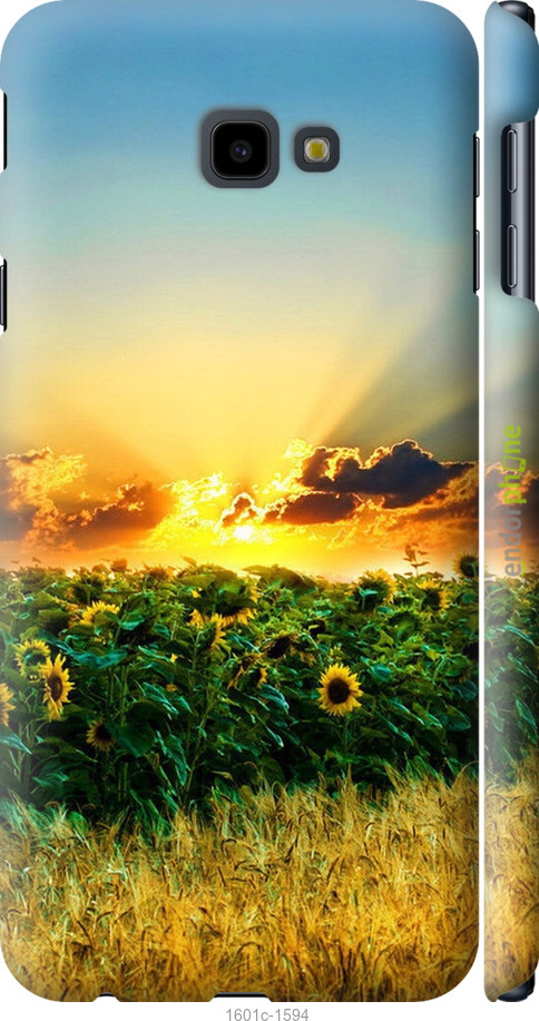 

3D пластиковий матовий чохол "Україна" для Samsung Galaxy J4 Plus 2018