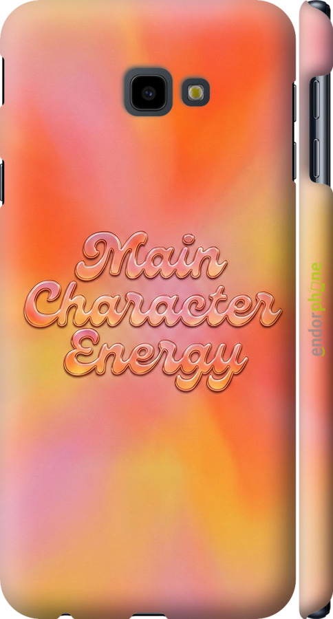 3D пластиковый матовый чехол Aura Gradient Main Character Energy Aesthetic Y2K для Samsung Galaxy J4 Plus 2018 - 6783m-1594 изображение 
