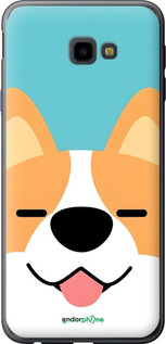 Силіконовий чехол Корги для Samsung Galaxy J4 Plus 2018 - 6280u-1594 изображение 