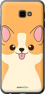 Силіконовий чехол Милый пес для Samsung Galaxy J4 Plus 2018 - 6296u-1594 изображение 
