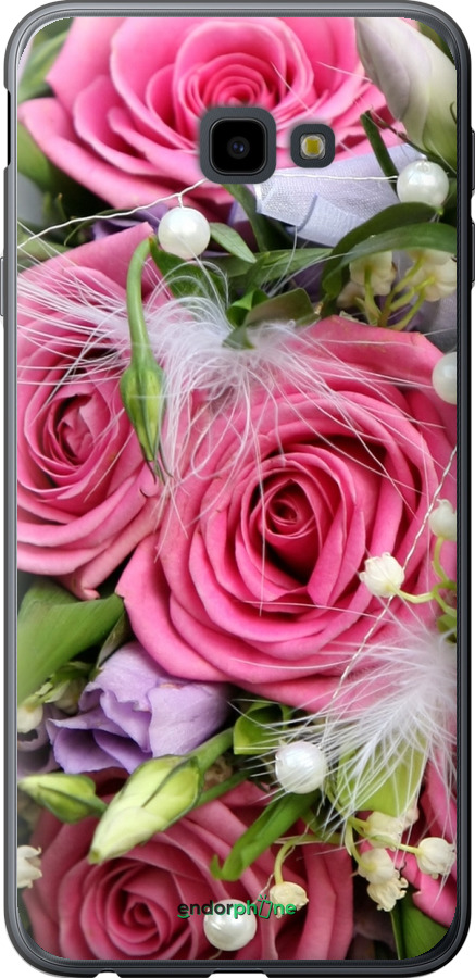 

Силіконовий чохол "Ніжність" для Samsung Galaxy J4 Plus 2018, Рожевий