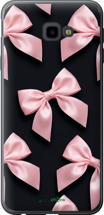 Силіконовий чехол Coquette Ribbons Dark Coquette для Samsung Galaxy J4 Plus 2018 - 6767u-1594 изображение 
