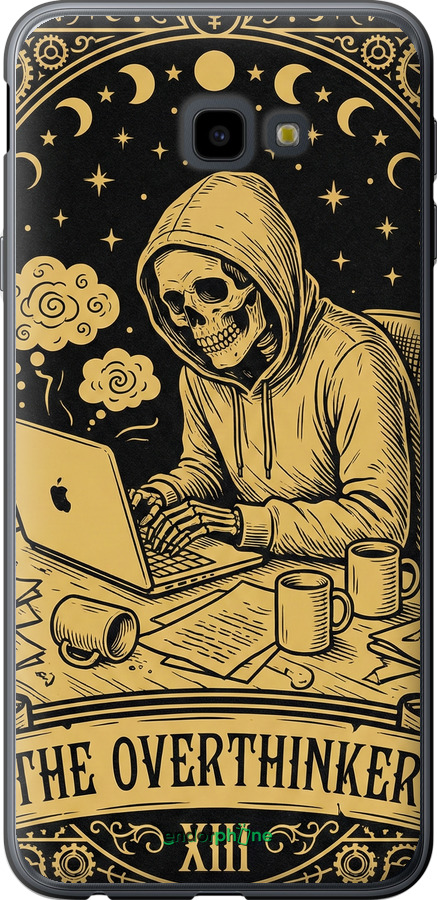 Силиконовый чехол The Overthinker для Samsung Galaxy J4 Plus 2018 - 6774u-1594 изображение 