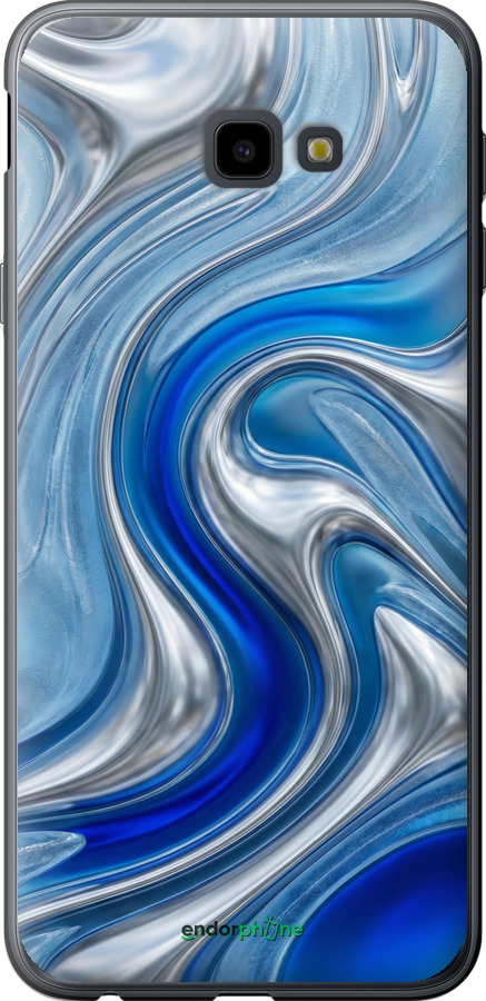 Силіконовий чехол Liquid Chrome для Samsung Galaxy J4 Plus 2018 - 6781u-1594 изображение 