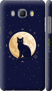 3D пластиковий матовий чехол Cute Cat Celestial/Witchy для Samsung Galaxy J5 (2016) J510H - 6787m-264 изображение 