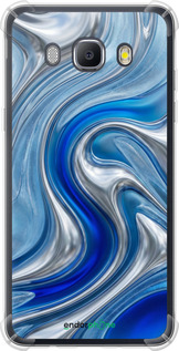 Силикон с усиленными углами чехол Liquid Chrome для Samsung Galaxy J5 (2016) J510H - 6781sp-264 изображение 