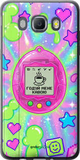 Силиконовый чехол 'Y2K Aesthetic Retro Pet: Годуй мене кавою' для Samsung Galaxy J5 (2016) J510H изображение 5