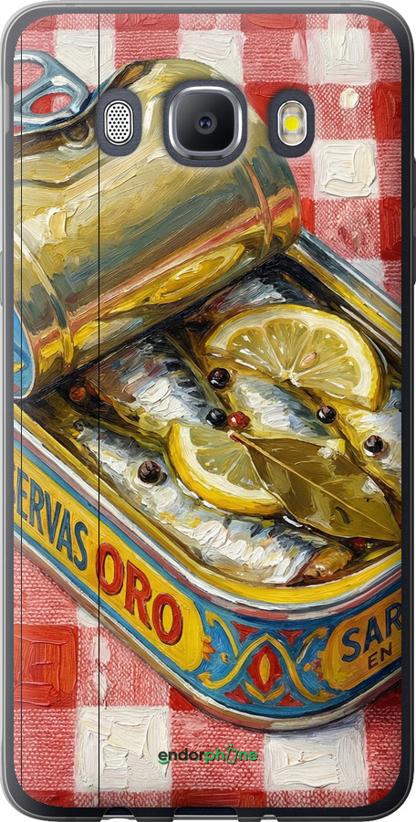 Силиконовый чехол Vintage Sardine Tin Phone для Samsung Galaxy J5 (2016) J510H - 6772u-264 изображение 