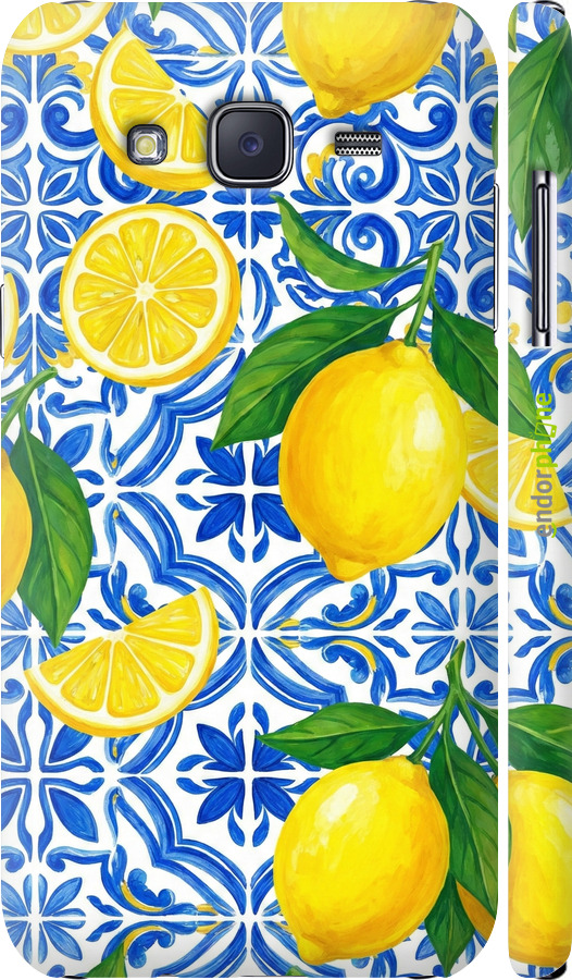 3D пластиковый матовый чехол Grocery Girl Italian Summer для Samsung Galaxy J5 (2015) J500H - 6766m-100 изображение 