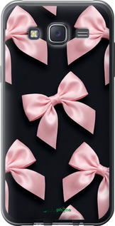 2D пластиковий чохол 'Coquette Ribbons Dark Coquette' для Samsung Galaxy J5 (2015) J500H зображення 2