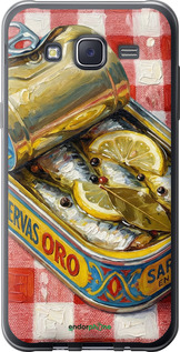 2D пластиковий чохол 'Vintage Sardine Tin Phone' для Samsung Galaxy J5 (2015) J500H зображення 4